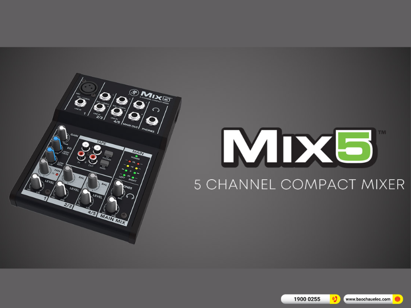 Bàn Mixer Mackie Mix5