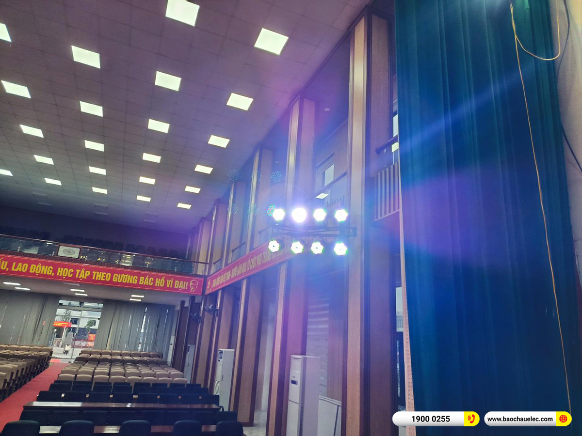 N&acirc;ng cấp hệ thống &acirc;m thanh, &aacute;nh s&aacute;ng cho Trung t&acirc;m Văn h&oacute;a X&atilde; Nam S&aacute;ch tại Hải Ph&ograve;ng 