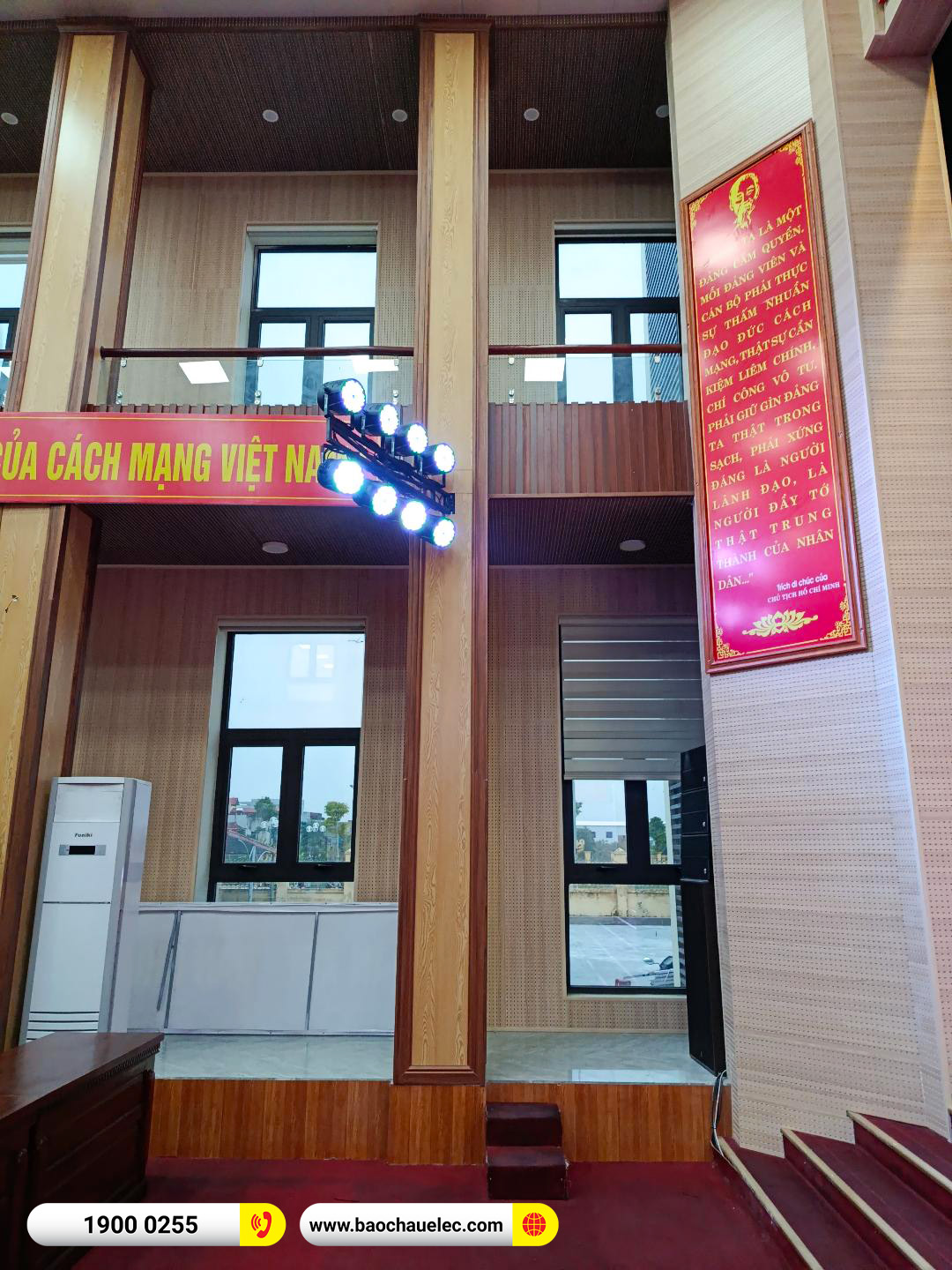 N&acirc;ng cấp hệ thống &acirc;m thanh, &aacute;nh s&aacute;ng cho Trung t&acirc;m Văn h&oacute;a X&atilde; Nam S&aacute;ch tại Hải Ph&ograve;ng 