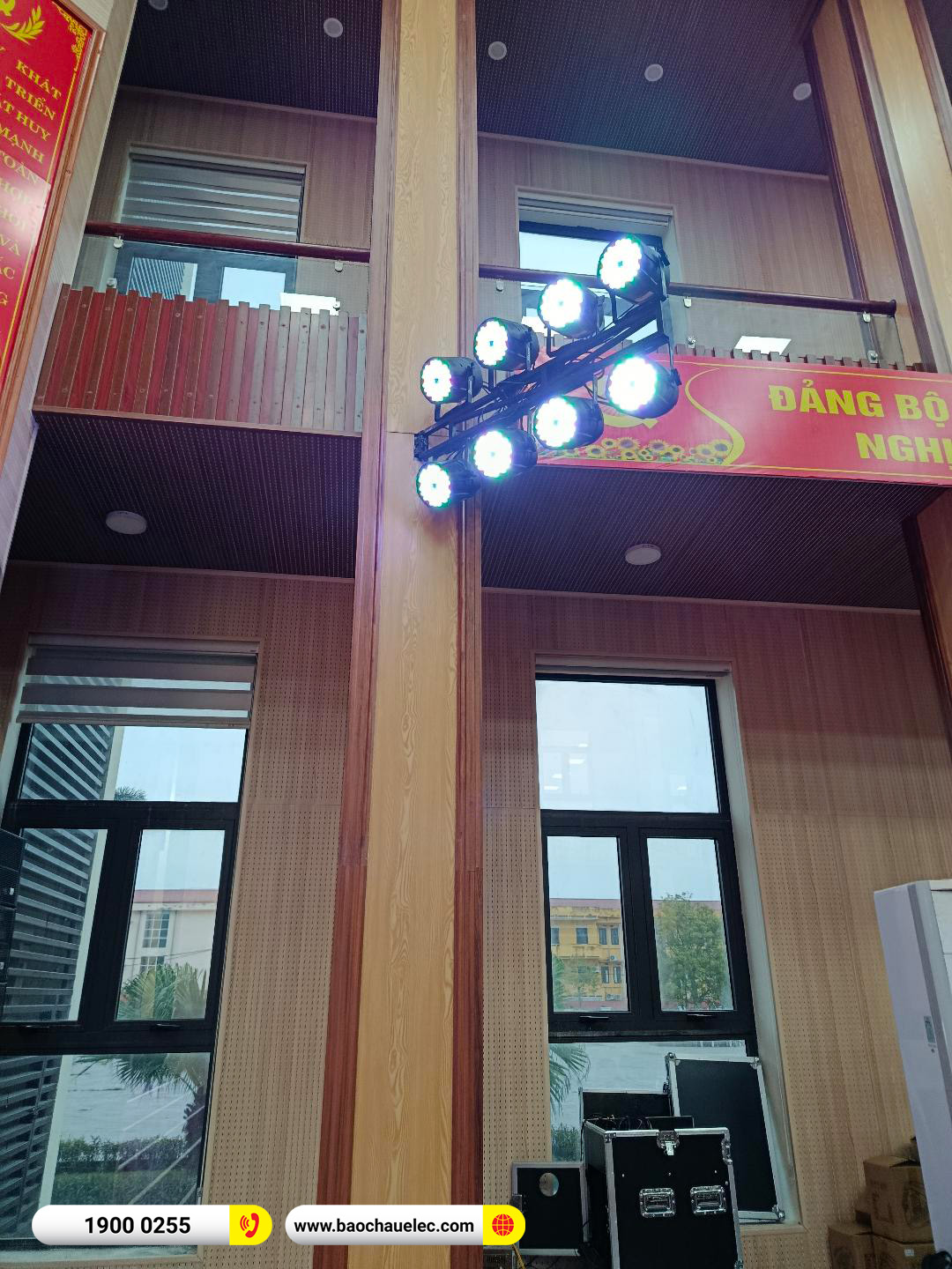 N&acirc;ng cấp hệ thống &acirc;m thanh, &aacute;nh s&aacute;ng cho Trung t&acirc;m Văn h&oacute;a X&atilde; Nam S&aacute;ch tại Hải Ph&ograve;ng 