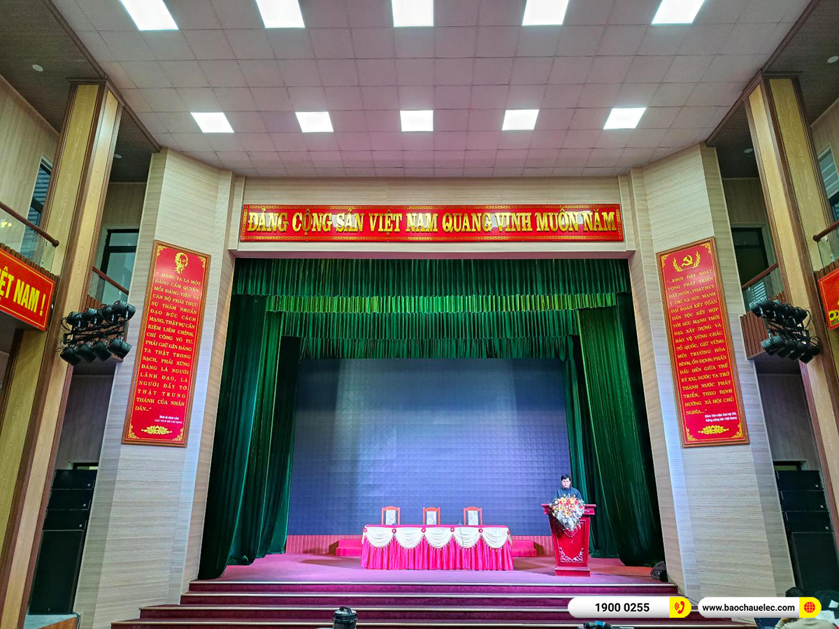 N&acirc;ng cấp hệ thống &acirc;m thanh, &aacute;nh s&aacute;ng cho Trung t&acirc;m Văn h&oacute;a X&atilde; Nam S&aacute;ch tại Hải Ph&ograve;ng 