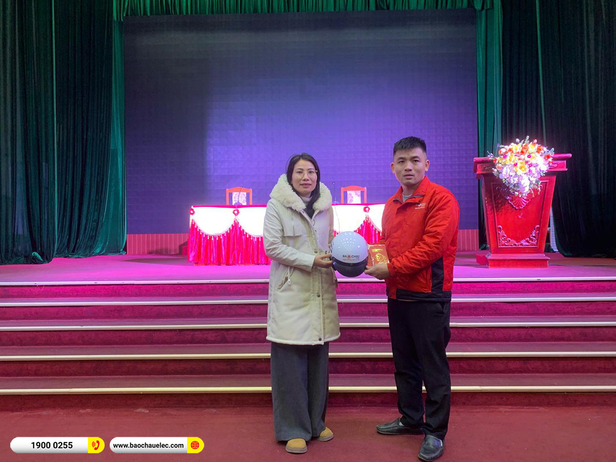 N&acirc;ng cấp hệ thống &acirc;m thanh, &aacute;nh s&aacute;ng cho Trung t&acirc;m Văn h&oacute;a X&atilde; Nam S&aacute;ch tại Hải Ph&ograve;ng 