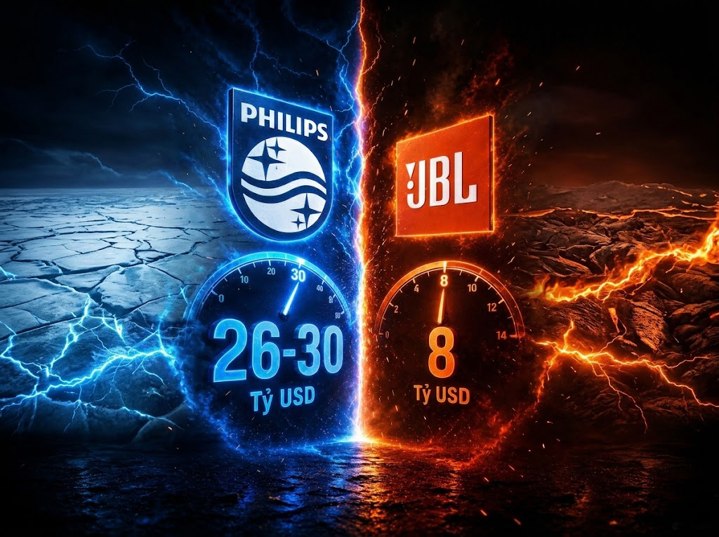 Philips v&agrave; JBL: chọn thương hiệu hay chọn trải nghiệm thực tế?