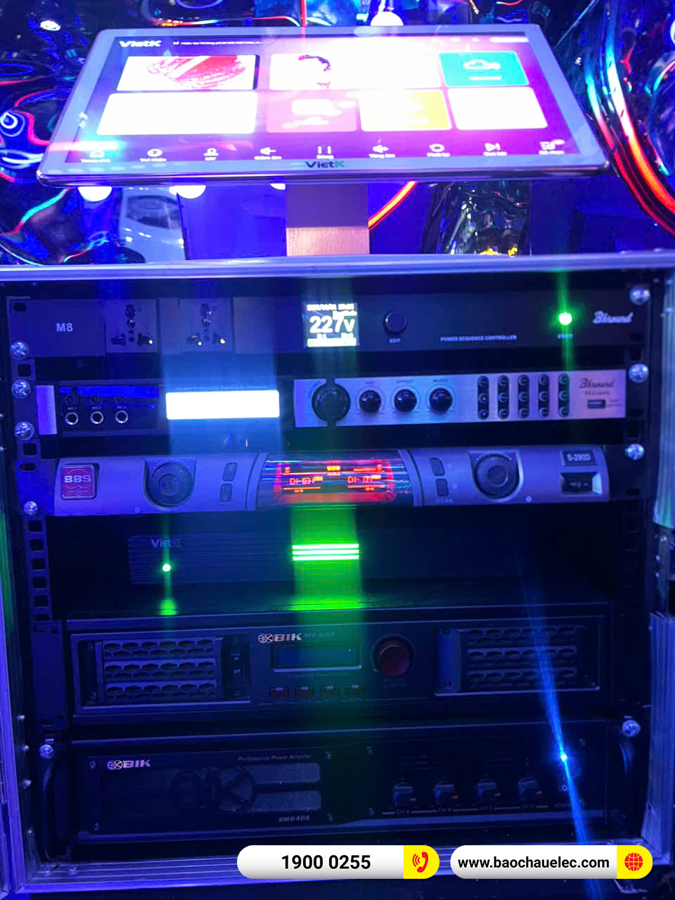 Lắp đặt phòng hát kinh doanh BIK cho Quán karaoke Tùng Phương tại Hà Nội