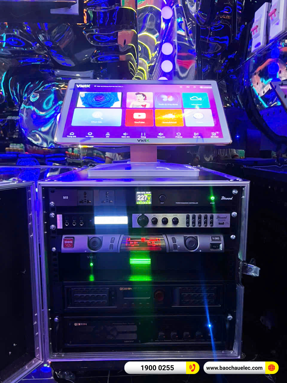 Lắp đặt phòng hát kinh doanh BIK cho Quán karaoke Tùng Phương tại Hà Nội