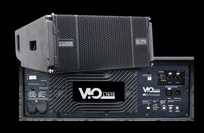 Loa Line Array Dbtechnologies Vio L1610 được lắp đặt