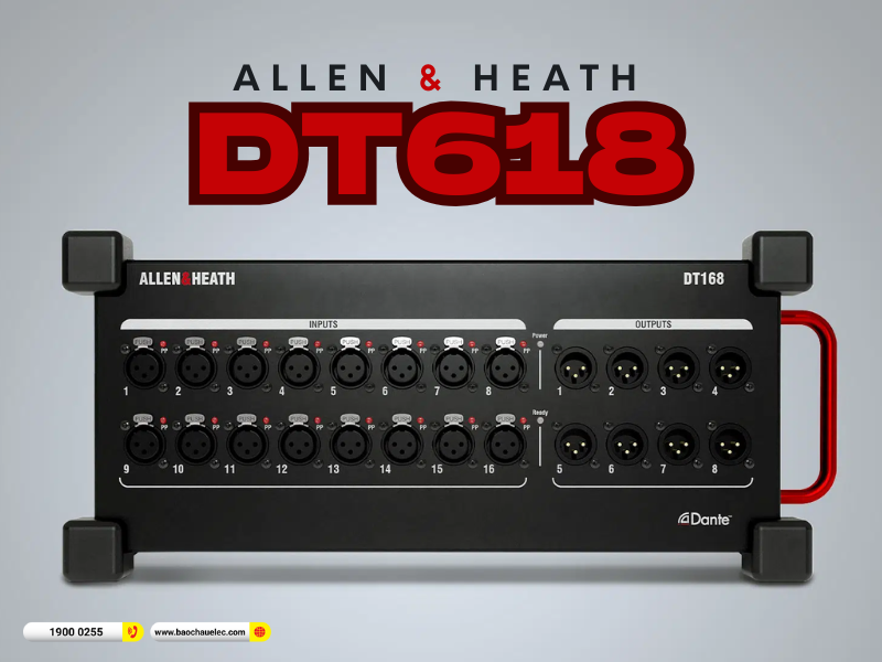 Rack I/O Allen & heath DT618