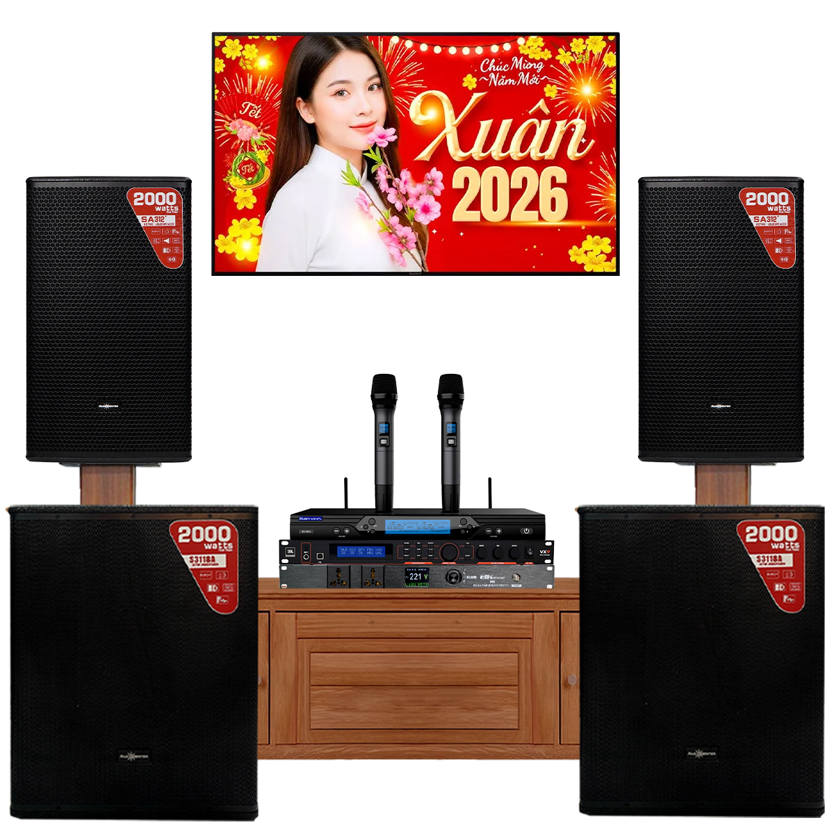 D&agrave;n karaoke Audiocenter cao cấp 01