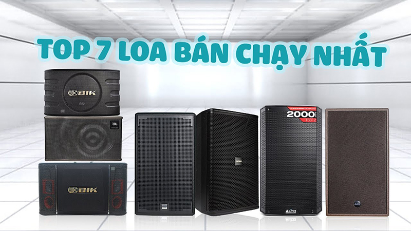 Top 7 dòng loa karaoke bán chạy nhất tại Bảo Châu Elec hiện nay