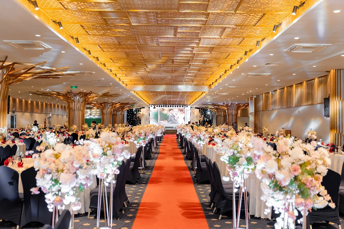 quy trình thiết kế trung tâm sự kiện tiệc cưới