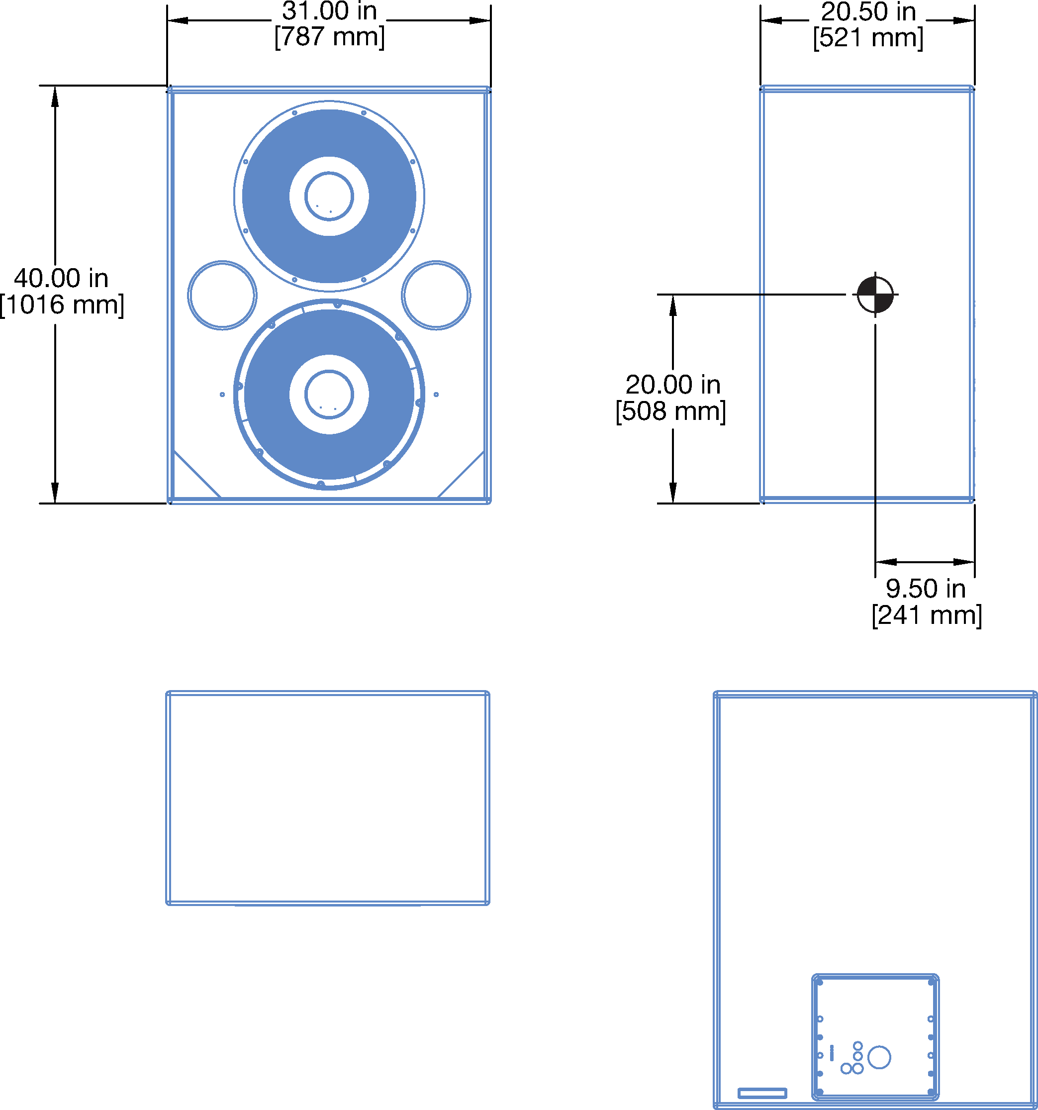 Loa sub điện Meyer Sound X‑800C
