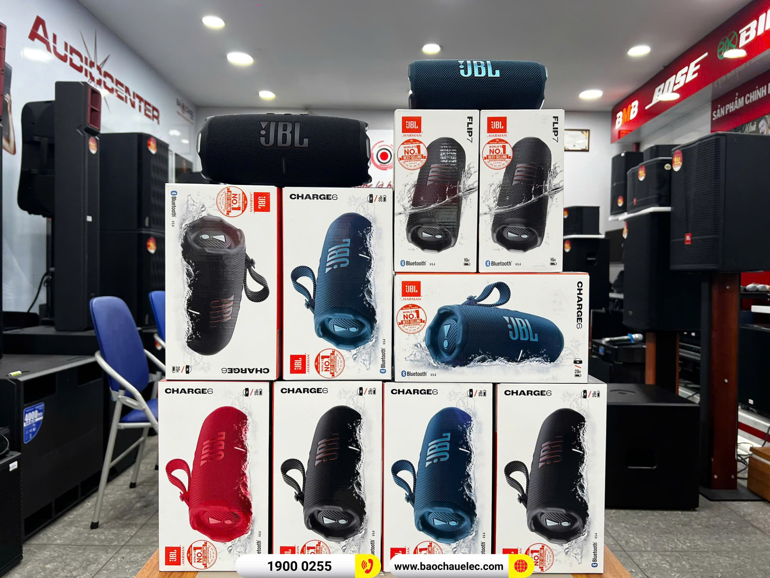 loa JBL Flip 7 về hàng tại Bảo Châu Elec