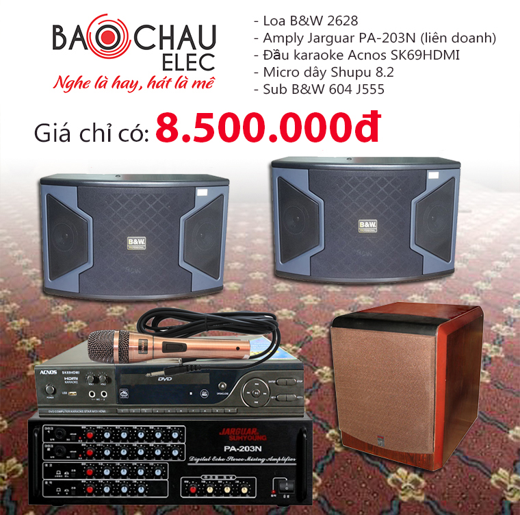 Các mẫu dàn karaoke gia đình hay giá rẻ nhất năm 2017