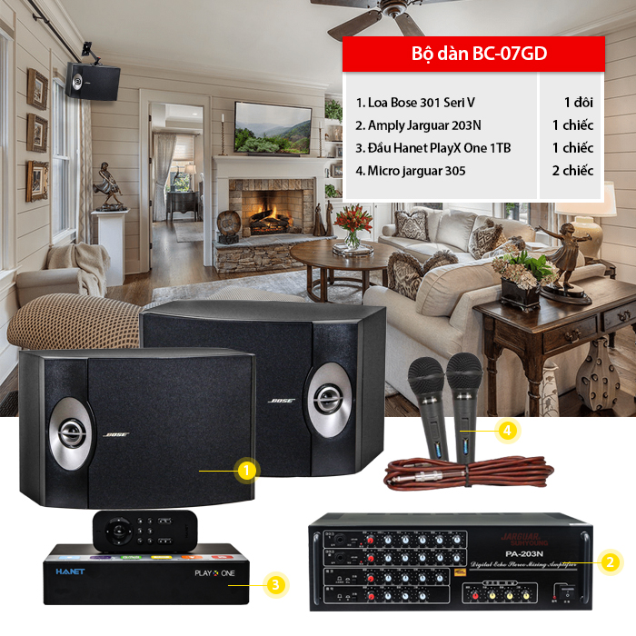 bộ dàn BC-07GD bộ dàn BC-07GD