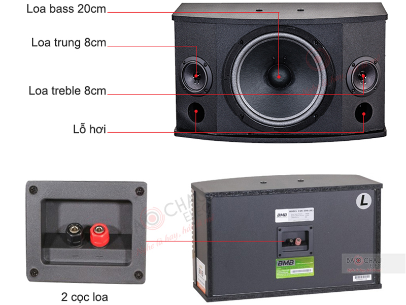 Loa karaoke BMB CSN 300SE (bass 20cm)