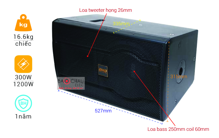 Loa BMB CSS 2010 thông số Loa BMB CSS 2010 thông số