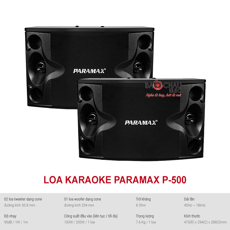 loa-karaoke-paramax-p500 loa-karaoke-paramax-p500