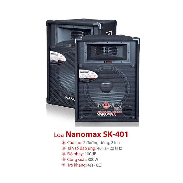 Loa sân khấu Nanomax SK 401