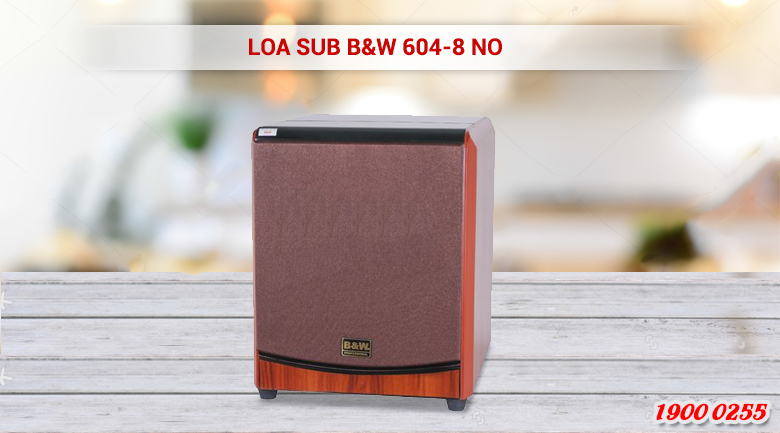 Top 5 loa Sub giá rẻ đang bán chạy nhất tại Bảo Châu Elec: loa sub BW 604-8 NO