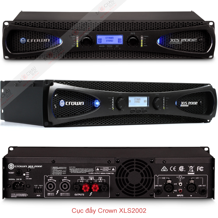 Cục đẩy công suất Crown XLS2002 chi tiết Cục đẩy công suất Crown XLS2002 chi tiết