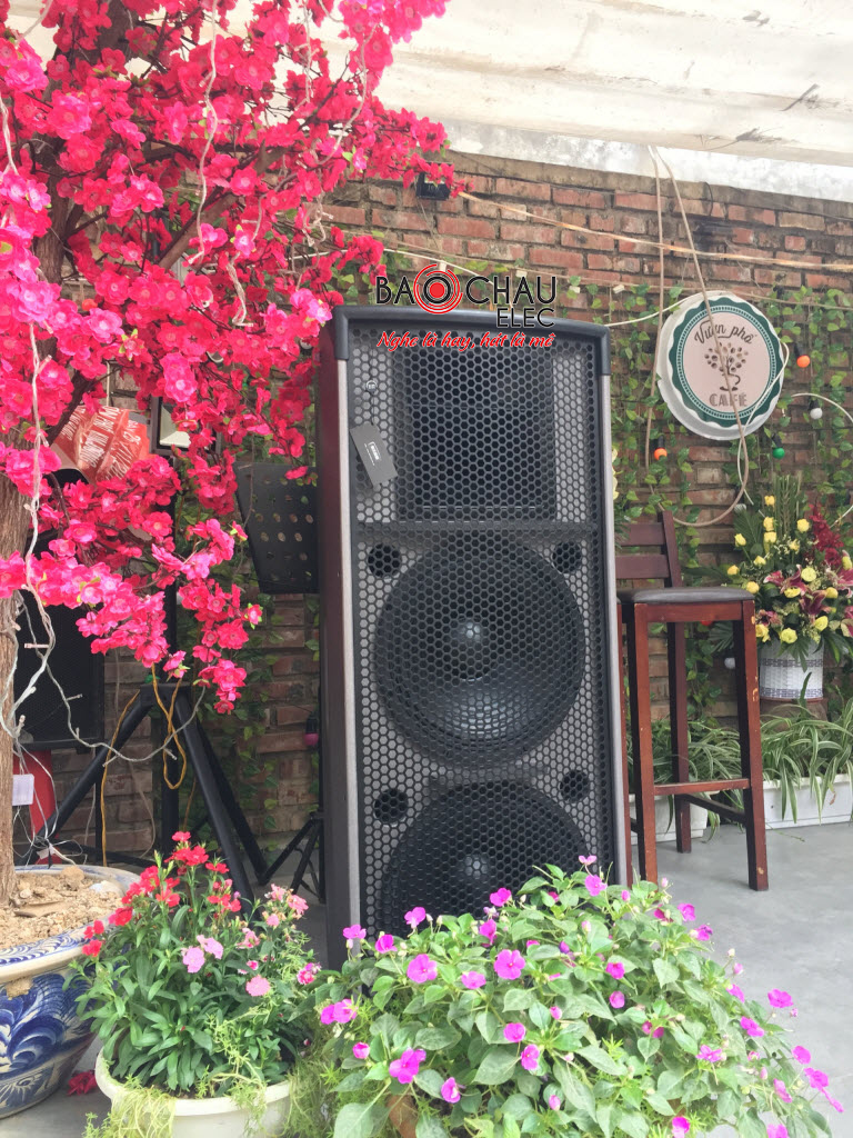 dan am thanh cho quan cafe san vuon h3