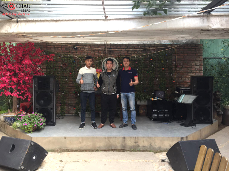 dan am thanh cho quan cafe san vuon h11