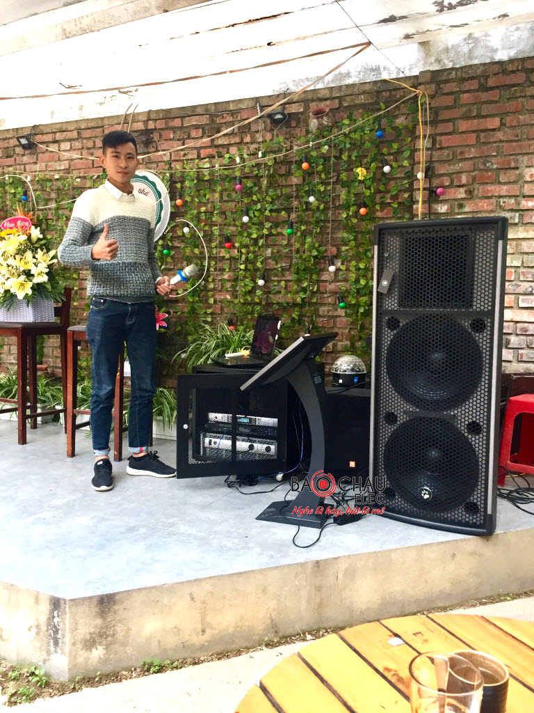 dan am thanh cho quan cafe san vuon h6