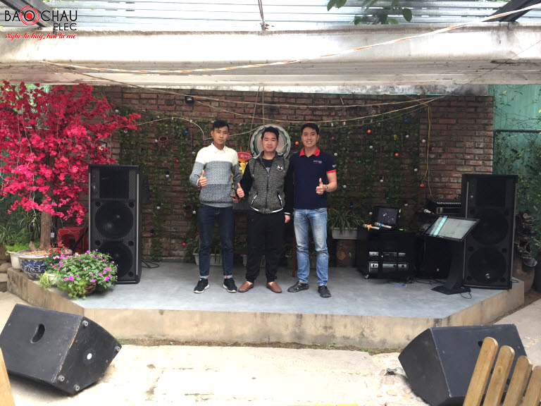 dan am thanh cho quan cafe san vuon h9