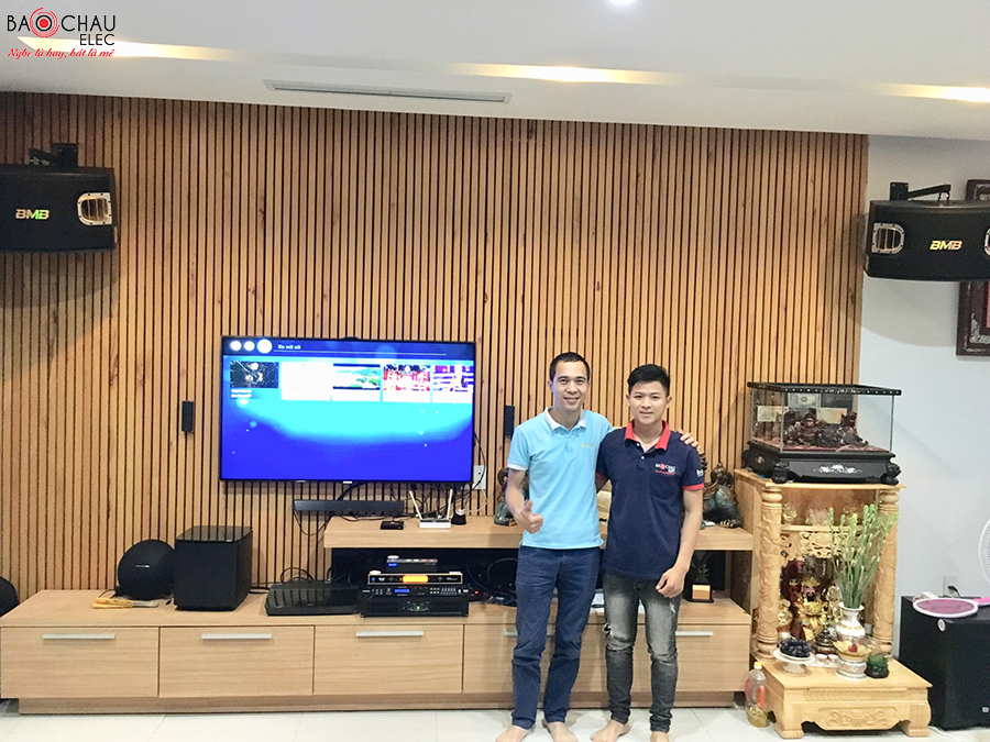 Khách hàng tại Đà Nẵng lựa chọn loa BMB CSV 900SE cho dàn karaoke của mình