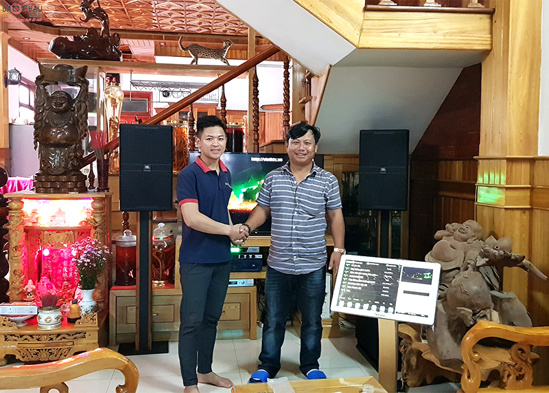 Khách hàng tại Đà Nẵng lựa chọn dàn karaoke gia đình tại Bảo Châu Elec